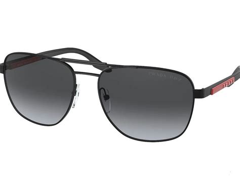 oculos de sol prada masculino polarizado|Óculos de Sol Masculino Prada SPS 53X 1BO.